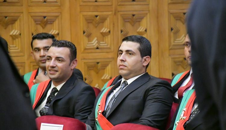 أعضاء النيابة الادارية الجدد يؤدون اليمين القانونية أمام وزير العدل