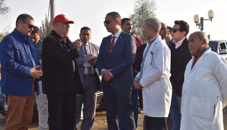 الدكتور أحمد الانصارى تطوير مشروع الدواجن التكاملى فى الفيوم