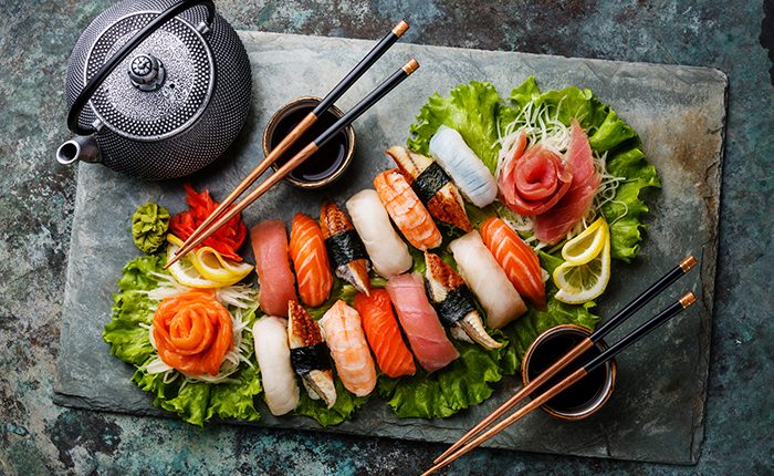 تعرفى على أنواع السوشى المختلفة