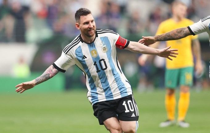 أسرع هدف فى تاريخ ميسى امام أستراليا