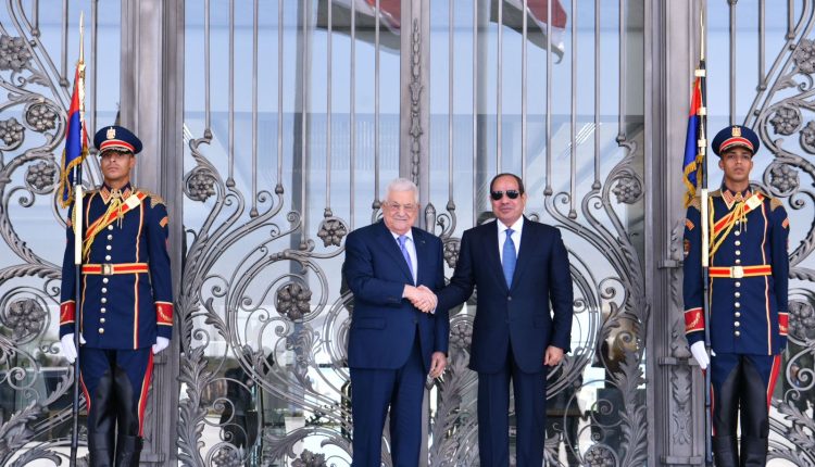 الرئيس السيسى الحفاظ على الحقوق الفلسطينية المشروعة وتحقيق السلام