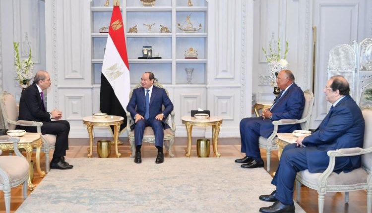 الرئيس السيسى يبحث مع وزير خارجية الاردن تعزيز العلاقات المصرية الاردنية